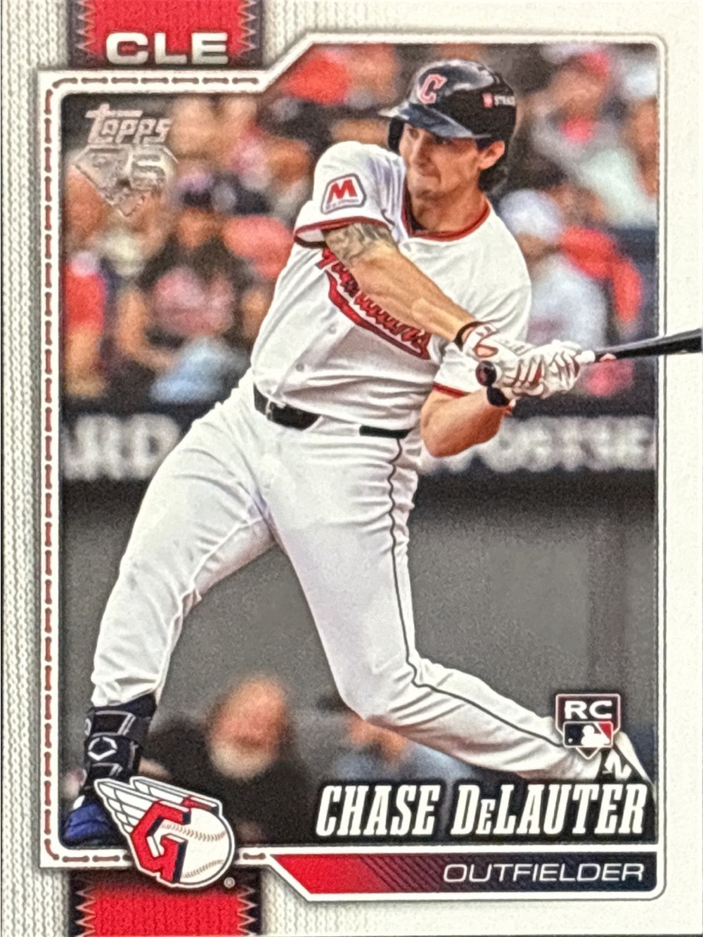 Topps Rookie Baseball Trading Card – Chase DeLauter
